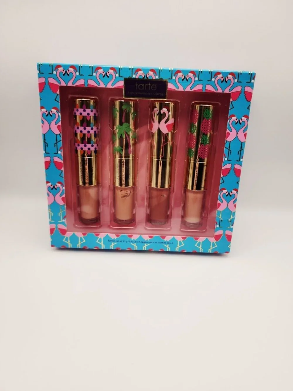 Tarte Lip Ornaments Lipstick & Lipgloss 4-Piece Gift Set